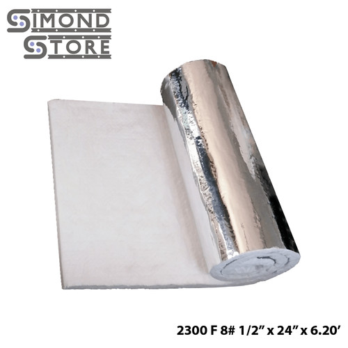 Aluminium foil faced - 1/2",