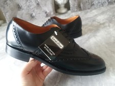 SAVILE ROW BLACK BROGUE OXFORD