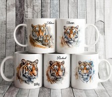 Personalised Tiger Mugs, 6