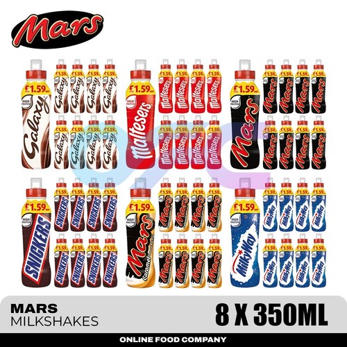 Mars milkshake chocolate drink - mars,
