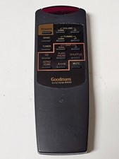 GENUINE GOODMANS SYSTEM 6550 FOR STEREO SYTEM REMOTE CONTROL