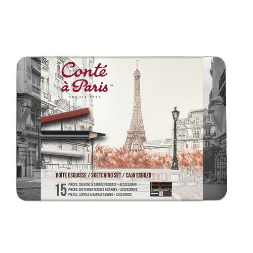Conte paris sketching set - paris,