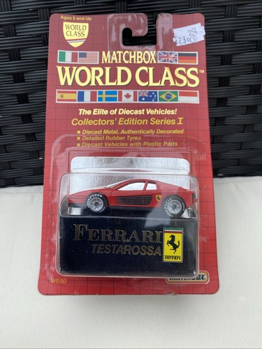 Matchbox world class ferrari - world,