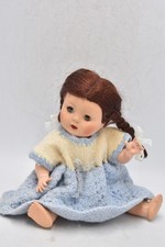 Vintage 1950s Sarold Hard Plastic Sleepy Eyes Doll – Made in England, 25cm