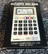 Casio Game Calculator MG-888 Rare Brand New Boxed Vintage Collectible Unused
