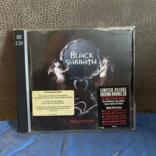 Black Sabbath C.D. "Reunion" Fully Tested ! Slight damage to case as show 
