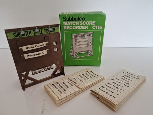 Vintage subbuteo c115 match - vintage,