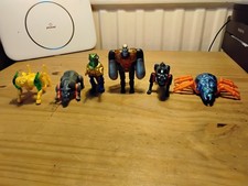 x6 Transformers Beast Wars Action Figures ~ 1990s McDonalds