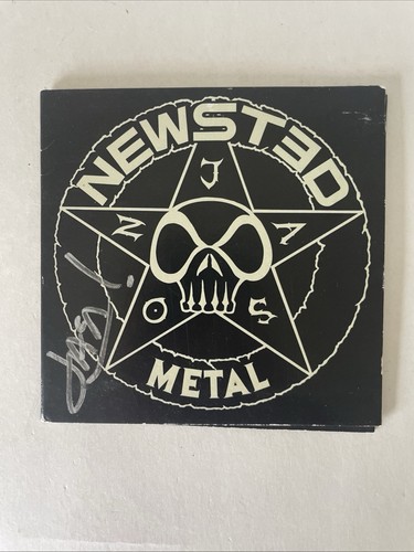 Newsted metal signed - newsted,