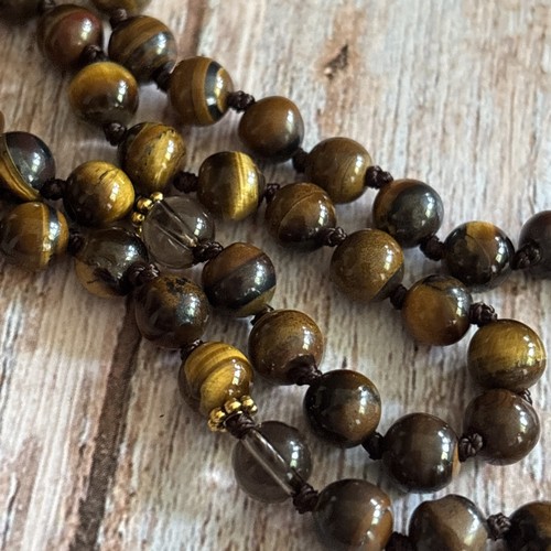 Tiger eye smoky quartz - tiger,