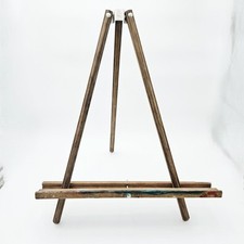 Vintage 1950’s Grumbacher Wood Table Top Easel Adjustable Artist Studio Display