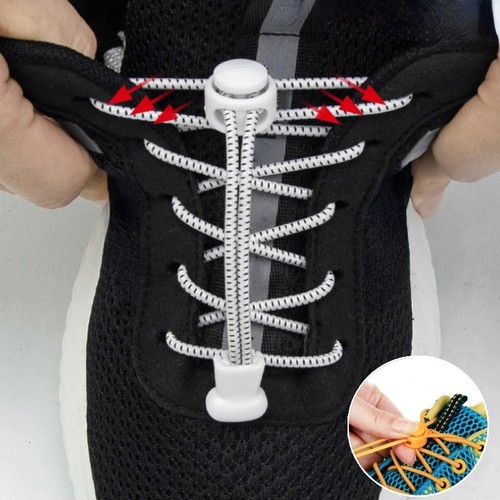 Elastic tie shoe laces lock - elastic,