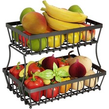 2 Tier Vegetable Fruit Rack