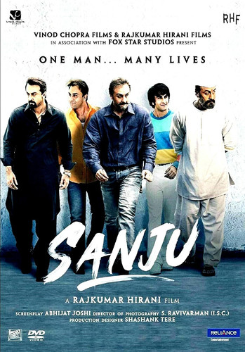 Sanju original bollywood dvd - sanju,