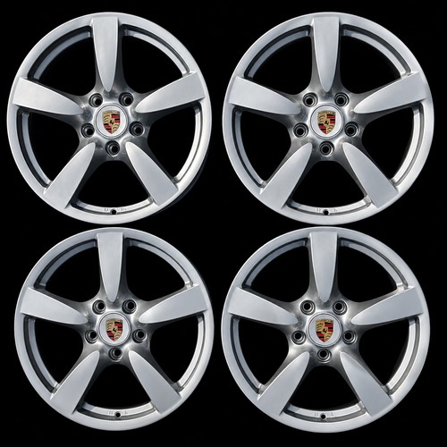 Porsche alloy wheels - alloy,