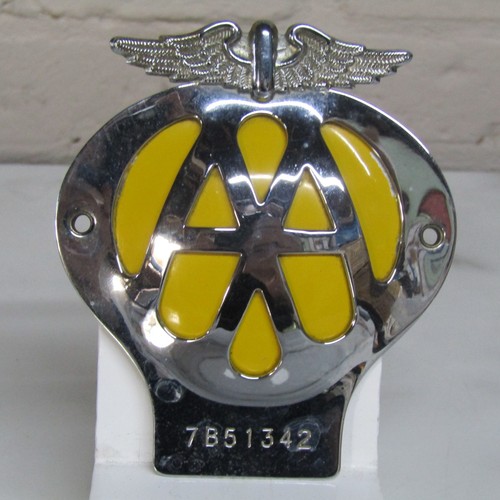 Vintage original car badge - car,