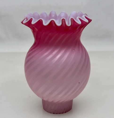 Antique pink satin - antique, glass