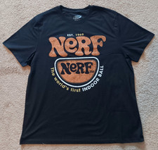 Nerf Shirt Mens (M) Black