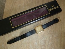 Bulova G38 Gold Tone Unisex