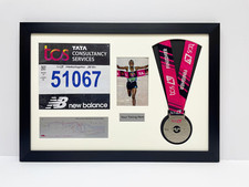 London Marathon Medal Frame