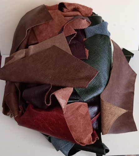 Leather offcuts premium - offcuts,