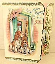 Vtg 50's UNUSED Cocker Spaniel