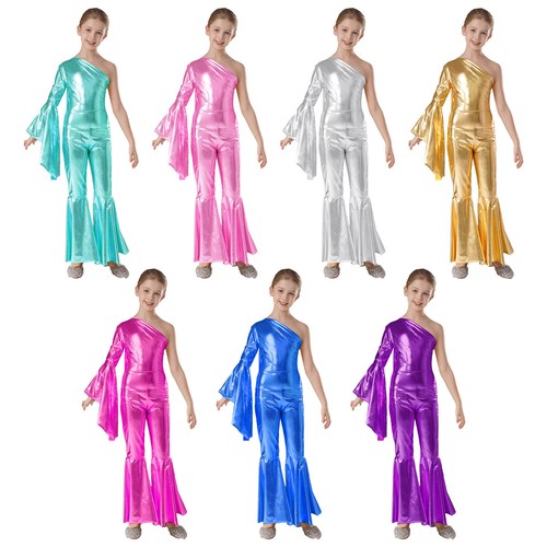Kids girls metallic shiny - kids, 70s
