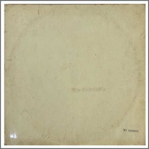 The beatles 1968 white album - beatles,