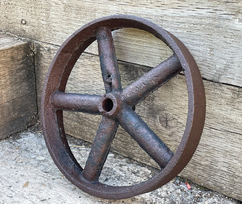 Vintage large industrial cast - large,
