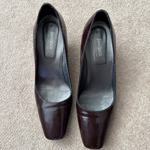 Ladies maroon patent court - ladies,
