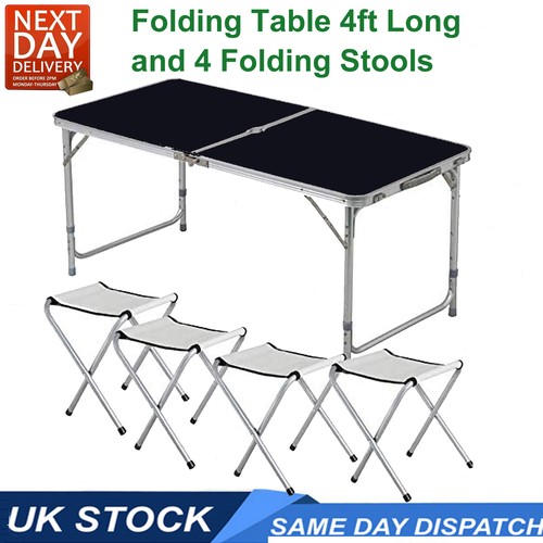 4ft folding picnic table - folding,