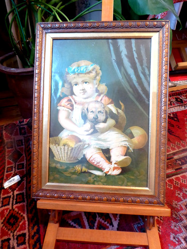 Victorian 19th oleograph - victorian,