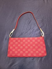 Red DKNY Monogram Logo