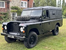 1983 Land Rover Series 3 109 FFR 4x4 Black Ex Military