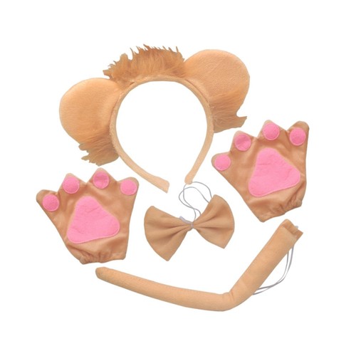 Lion tail ears costume set - lion,