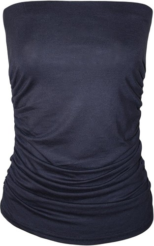 Womens strapless ruched boob - womens,