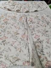 Vintage Floral Curtains W62 X