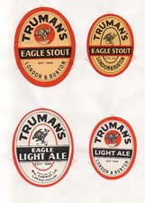 Beer Labels UK - Trumans - London - 4 different #305