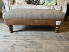 Harris Tweed Footstool Lewis