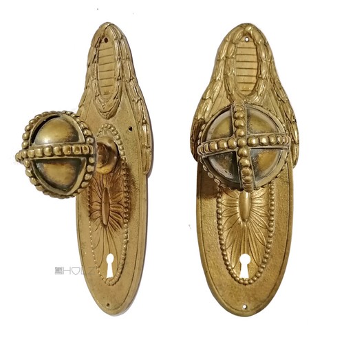 Door knob classicist art - door,