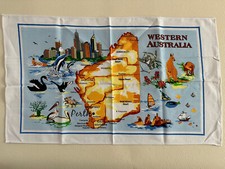 Vintage Western Australia Map