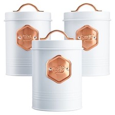 Tea Coffee & Sugar Canisters
