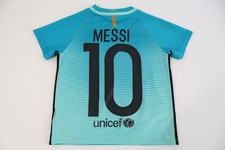 Barca 2016 Away Shirt Messi #10 Kids 6-7 Yrs Nike