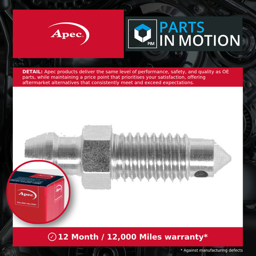 Bleed screw m8x1 bbs2 apec - screw,