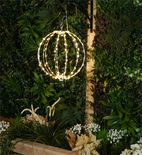 Christmas led sphere - led,