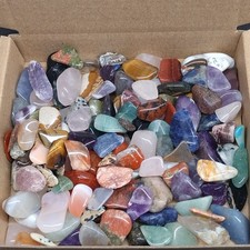 100 Assorted Polished Tumble Stones