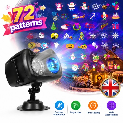 Christmas moving laser - moving,