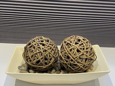 Decorative Wicker Balls With