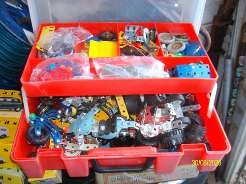 Meccano job lot - vintage, n