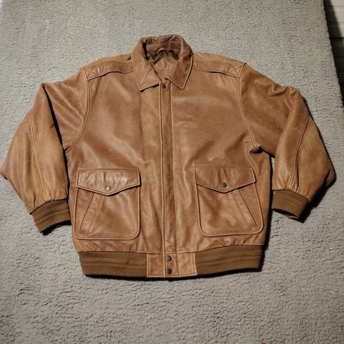 Leather flying jacket adult - leather,